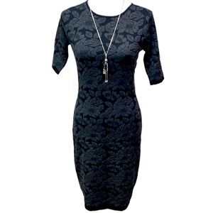 Wisp Elva Style Floral Sweater Dress